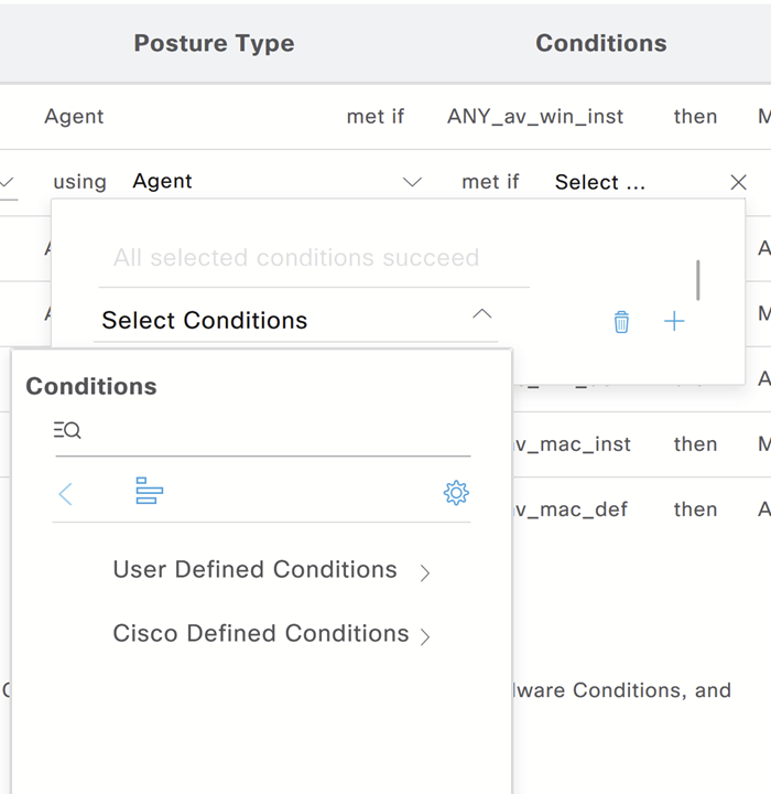 Cisco ISE Posture Remediation Condition 2