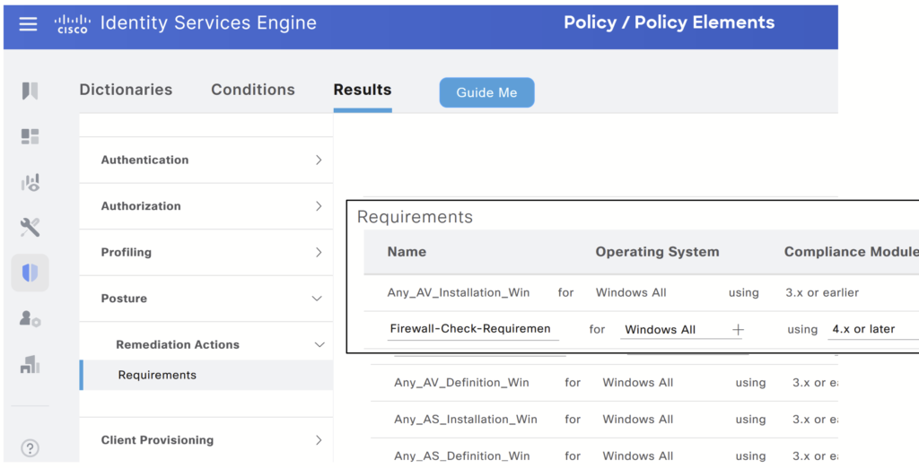 Cisco ISE Posture Remediation 1