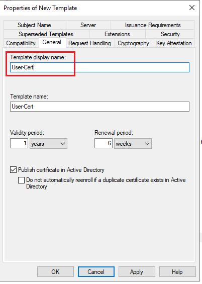 Certificate template